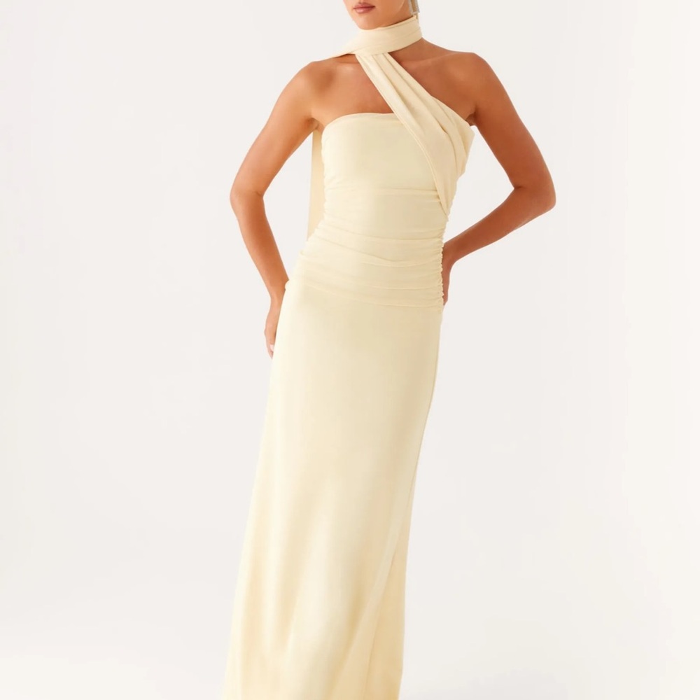 Peppermayo Songbird Maxi Dress Yellow